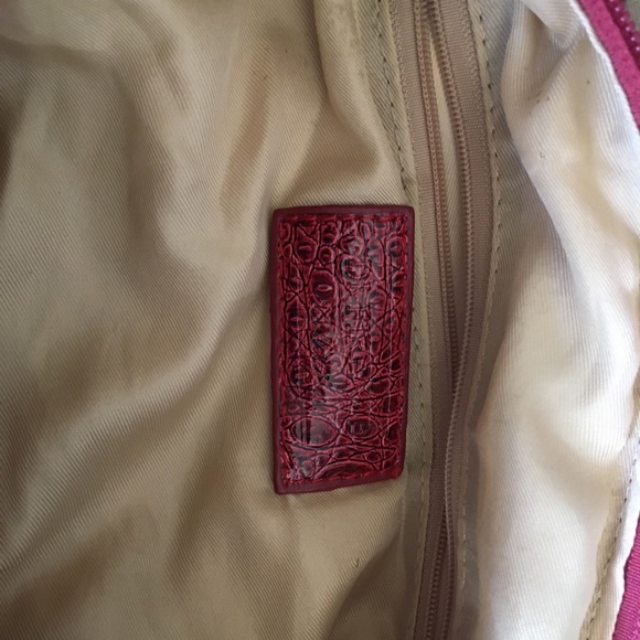 Red leather purse - Picture 7 of 7